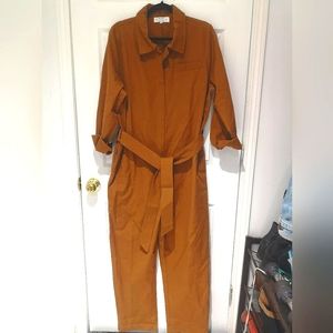 XL Red Sky Long Sleeve Jumpsuit
